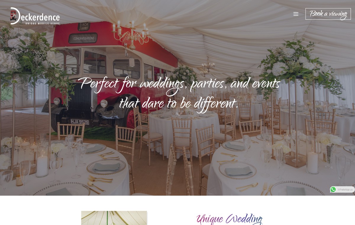 Deckerdence website designed by Genius Creative